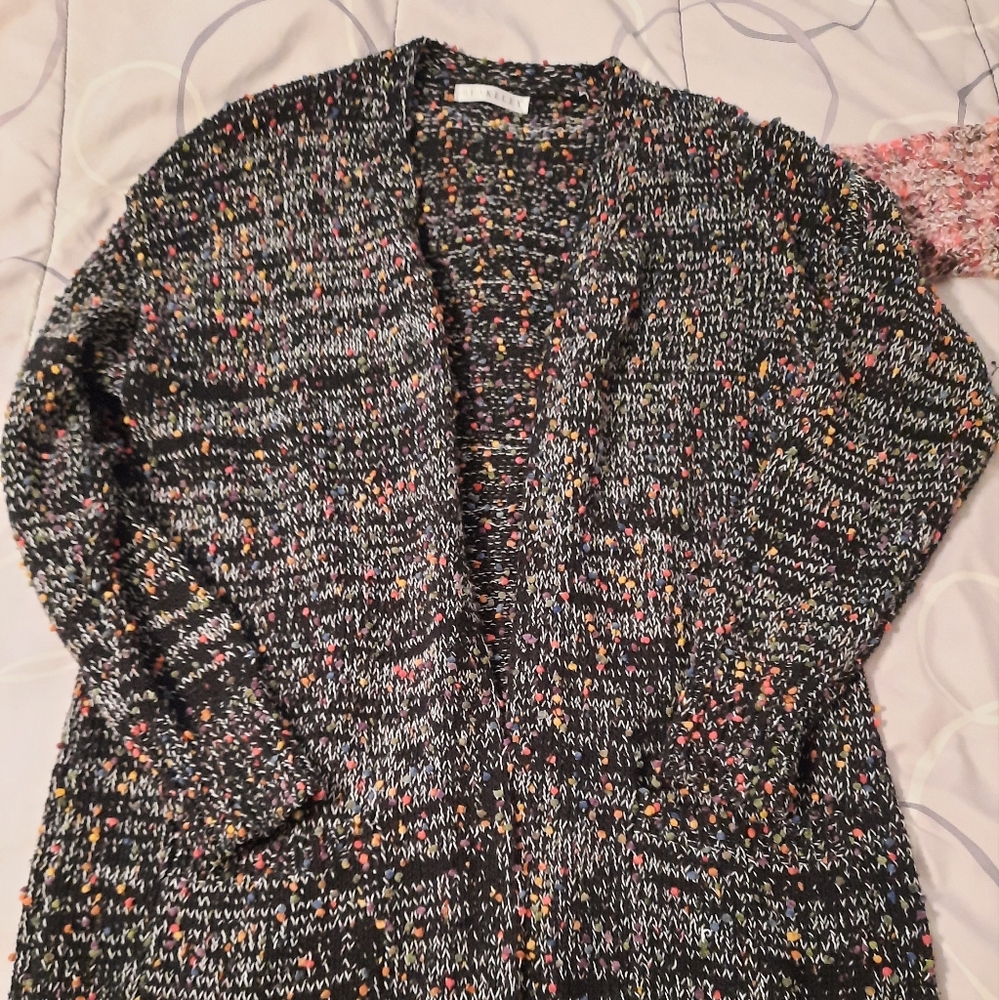 Blakeley Confetti Cardigan Black OS